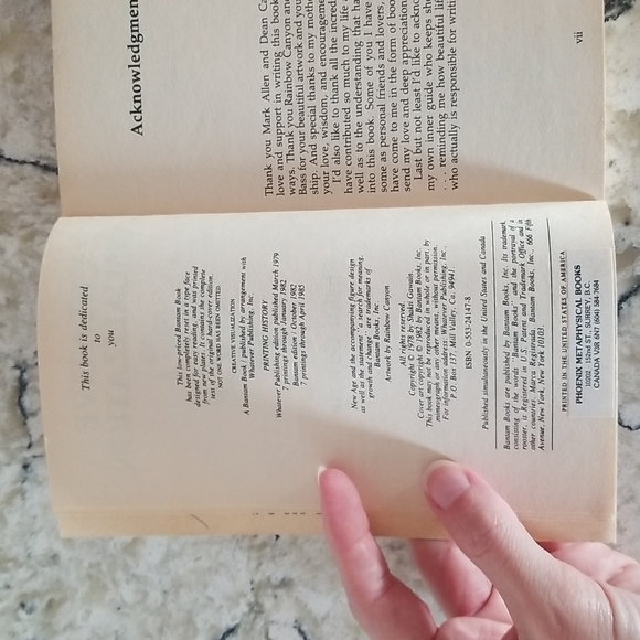 Vintage Creative Visualization By Shakti Gawain Bantam New Age Book - Picture 4 of 8